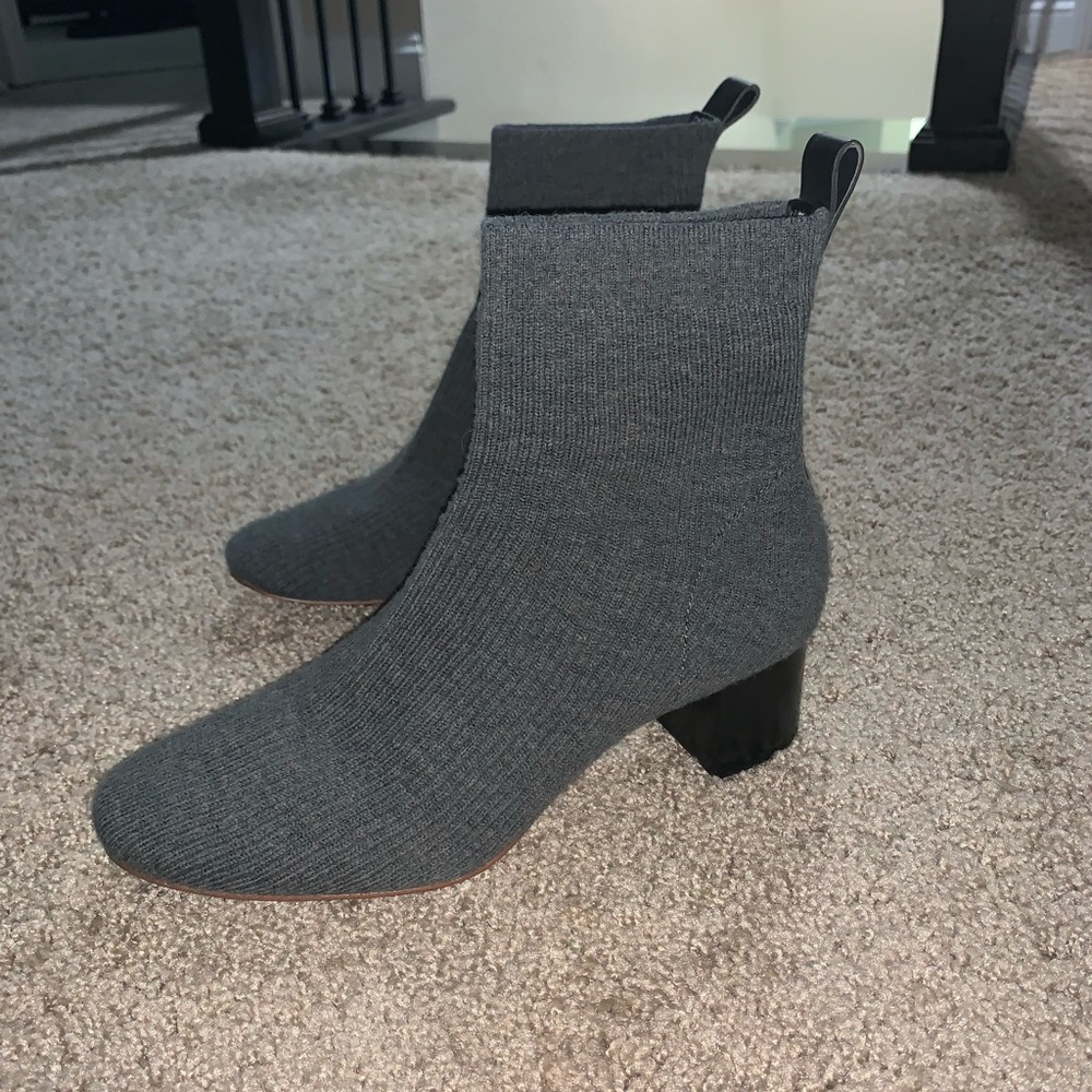 Everlane The Wool Glove Knit Ankle Boots